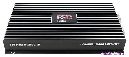Автомобильный усилитель FSD audio Standart 2000.1D